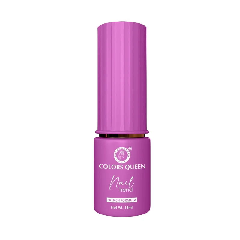 Click to see full view  Ask Rufus  What colours does it come in?   Does it chip easily?   Is it vegan?   Ask something else Colors Queen Nail Trend Glossy Nail Polish | Chip Resisting & Quick Drying Nail Paint with High Shine | 7 Toxin Free Formula | Vegan & Cruelty Free | Long Lasting & Vibrant Nail Paint for Women ( Professor Purple, 13ml) - Thumbnail 5